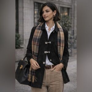 Anne Klein Genuine Suede Jacket